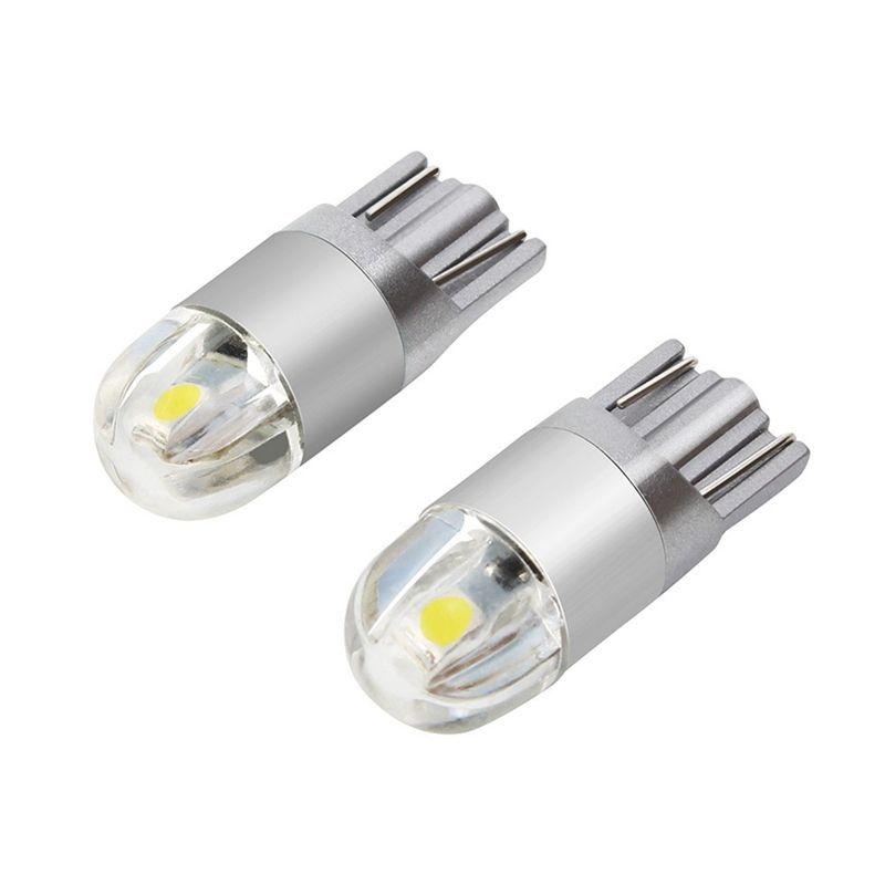 SXR-40Pcs 6000K Canbus T10 168 194 W5W Dome License Side Marker LED Light Bulb White