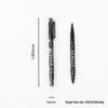 Double-Ended Black Outline Pen: Waterproof, Quick-Drying, for Art & Painting