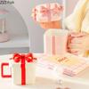 Creative Gift Box Shape Mug Ceramic Water Cup Couple Afternoon Tea Coffee Cup Set Nordic Home Breakfast Milk Cup Girlfriend Gift