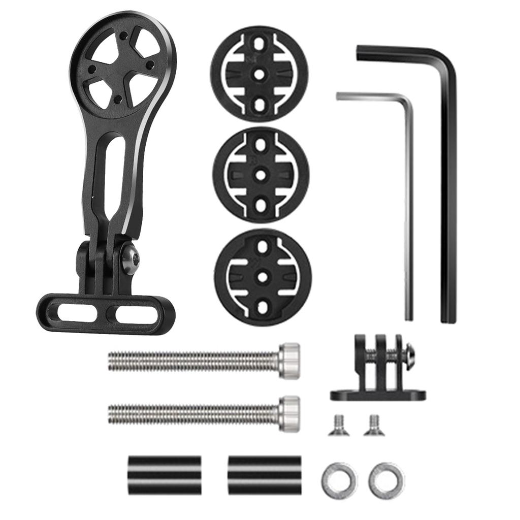 Aluminium Alloy Bicycles Computer Mount Cycling Computer Speedometer Mount Extension Bracket Bike Lights Bracket Adaptor