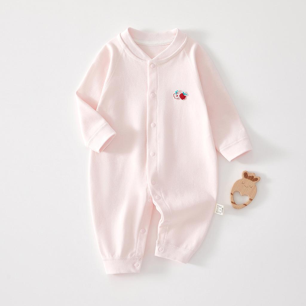 Infant Cotton Romper Spring Autumn Newborn Baby Seamless Onesie Soft Underwear Jumpsuit Crawling Clothes for Boys Girls