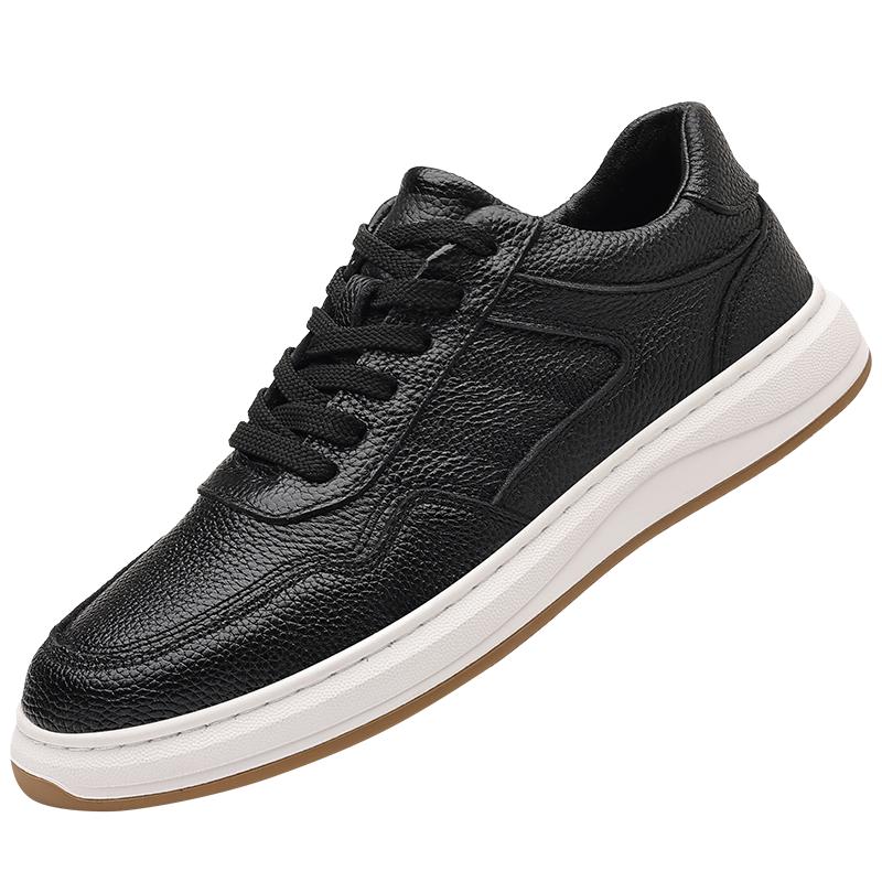 

Genuine leather board shoes Minimalist and comfortable quality style Leisure sports and walking Daily office or work shoes 44