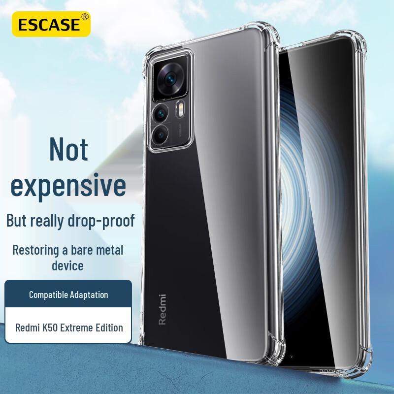 ESCASE Redmi K Series Transparent Phone Cases