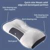 Washable Knitted Massage Pillow for Neck Support and Sleep Aid Ideal for Adults, Students, and Home Use