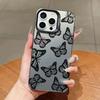 The New Black Butterfly Is Suitable for Iphone17 Mobile Phone Case Apple 15promax/14 Anti-drop 13pro12/12E Women