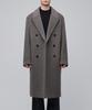 Musinsa Standard Cashmere Blend Oversized Double Coat [Taupe]