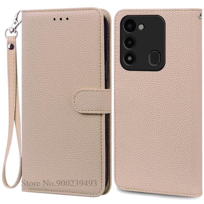 Capa para Spark 8C Para Capa Tecno Spark 8C Carteira Capa Flip de Couro Para Techno Spark 8C 8 C Capa Capa de Telefone Coque Fundas Capa