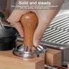Espresso Tamper 51mm Wooden Handle Coffee Tamper Household Coffee Tampers Accessories Tools For 51mm Portafilters