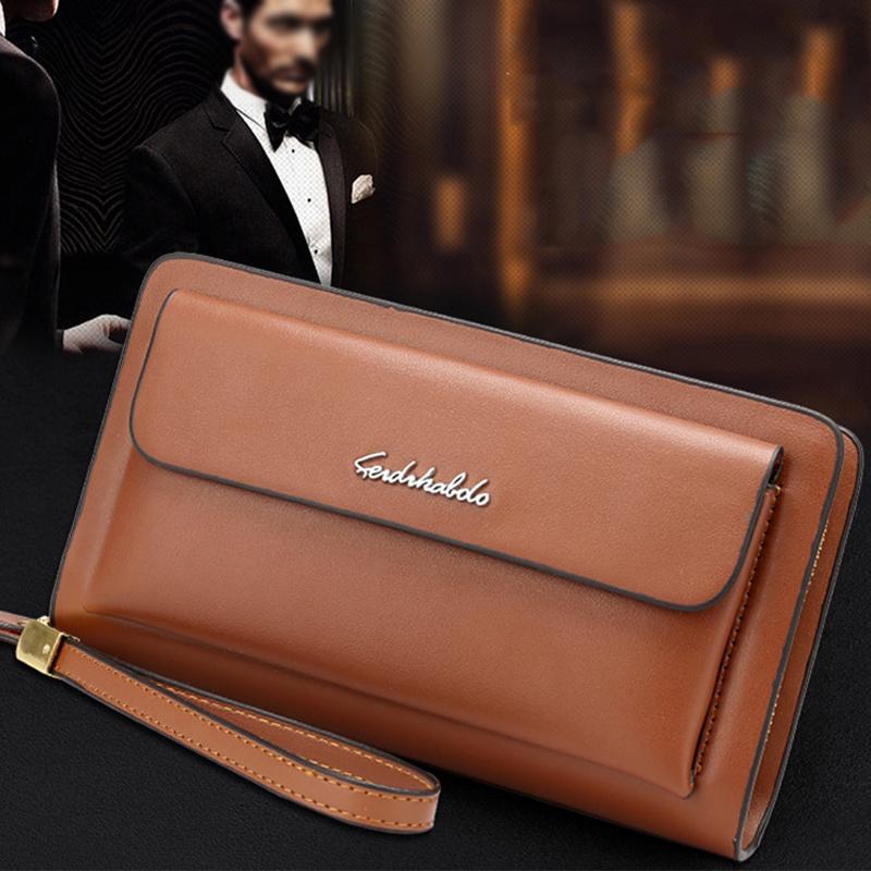 Fashionable Purses Homme Clutch Leather Male Portfolios for Men Wallet ...