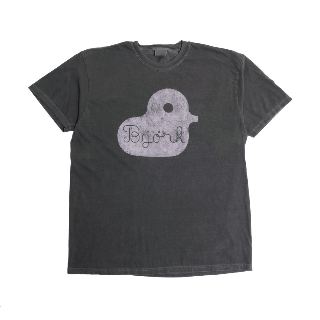 Bjork Vespertine Duck Tee Icelandic Singer Songwriter Sugar Cubes Band Debut Human Behavior Homogenic Tour Ultra Faded Heavyweight Shirt XL