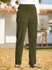 Women's Straight Leg Casual Pants In Multiple Colors