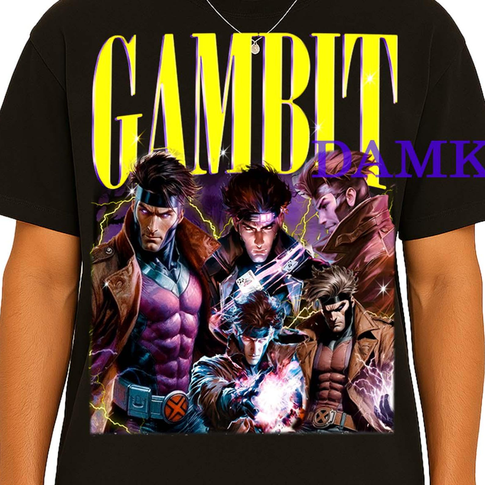 Limited Gambit Shirt, Deadpool Shirt. Wolverine X-men TShirt Gambit T-shirt, Gambit Fan Tees, Channing Tatum Movie T-shirt Gift M