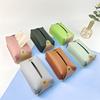 Cute Tissue Box Holder Household PU Leather Napkin Holder Organizer Bedroom Kitchen Desktop Storage Case Toilet Paper Towel Case