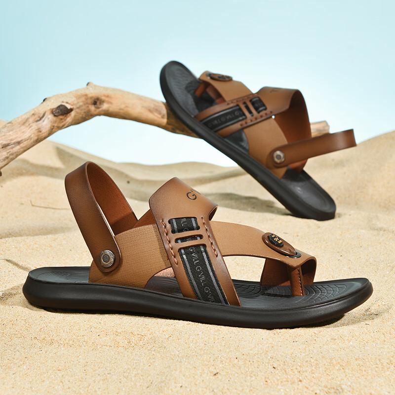 Guizhizhi Men's Cushioned Beach & Casual Sandals