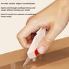 Magnetic Box Opener Cutter Safety Round Head Letter Envelope Opener Portable Unpacking Tool with Automatic Rebound Design