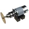 Mini Electric Drill Chuck 0.6-6mm Mount B10 Taper Connector Rod Motor Shaft Chuck For Drill With Adapter Key Wrench Power Tool