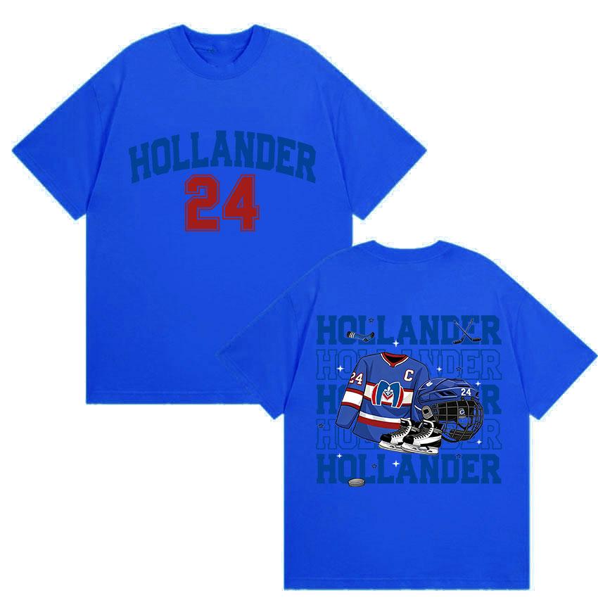 heated rivalry 100cotton mens shirt jersey Commemorative Tshirt Summer Shane Hollander 24 Short Sleeve Unisex Streetwear Shirt