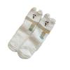 Calcetines de Invierno Cálidos y Peludos para Mujer, para Casa, Suelo, Dormir, Animales Lindos 3D, Forro Polar Grueso, Calcetín Borroso, Moda Japonesa, Estilo Coreano 2025