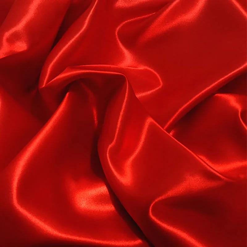 DIY Satin Imitation Silk Fabric Soft Satin Fabric Wedding Party Decoration Box Lining DIY Clothing Sewing Background Accessories
