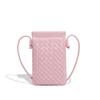 Borsa a Spalla Retro per Cellulare Intrecciata a Mano Moda Stile Casual Pochette da Donna