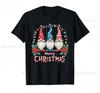 Merry Christmas Gnomes Holiday Cheer for Everyone USA Flag T-Shirt