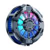 Magnetic & Back Clip Mobile Phone Gaming Cooler with Digital Display RGB Cell Phone Cooler for Apple Samsung Xiaomi Mobile Phone