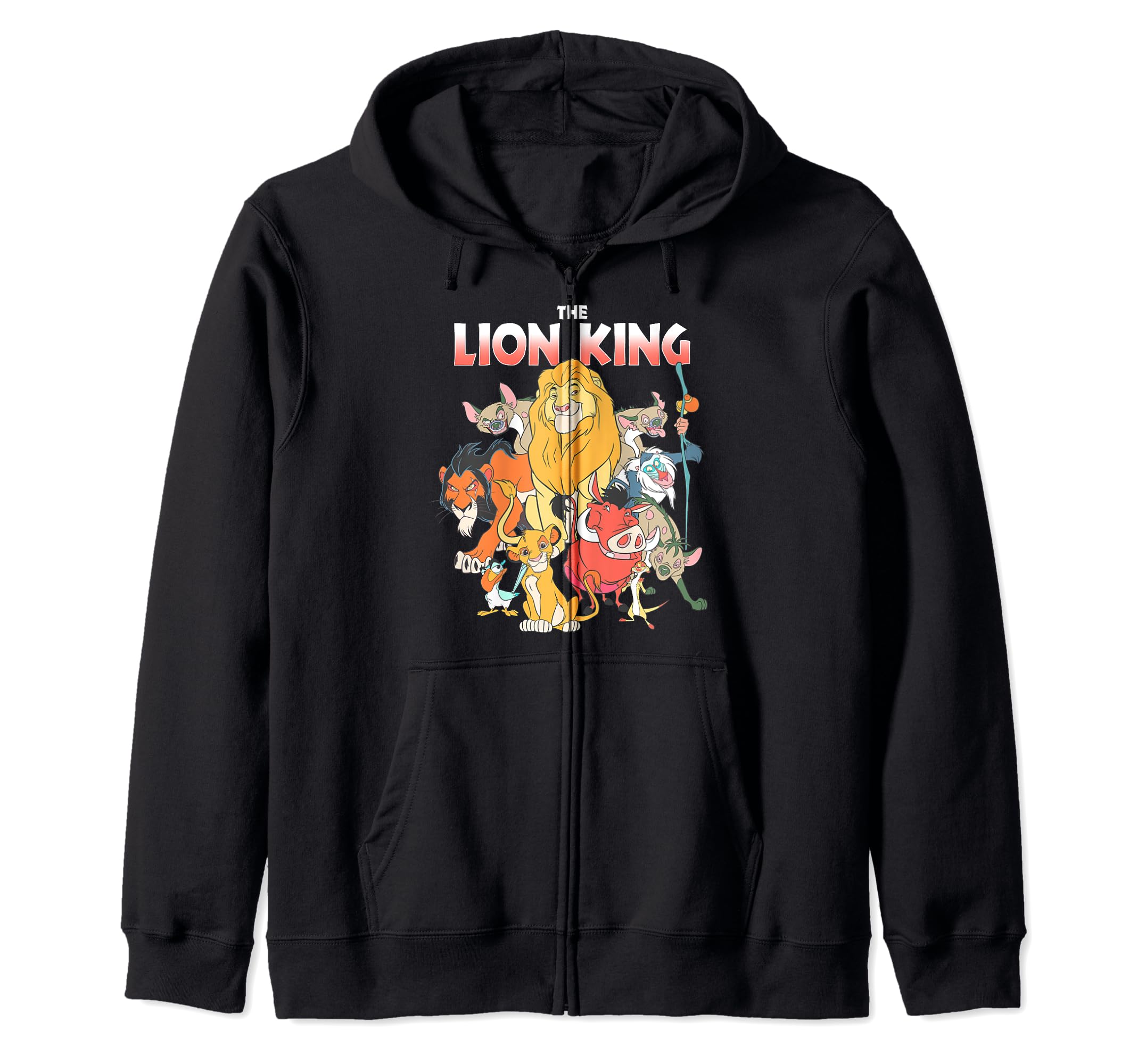 

Disney Lion King Group Character Circle Zip Hoodie