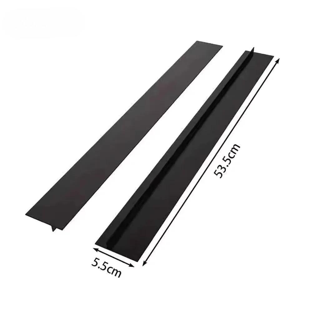 Silicone Gap Strip, Kitchen Gas Stove Sealing Strip, Kitchen Anti-Oil Anti-Stain Strip, Silicone Seal Insert Strip