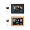 Modern Digital Weather Stations With Alarm Clock Function And Clear Color Screen Display Indoor Thermometers Hygrometer