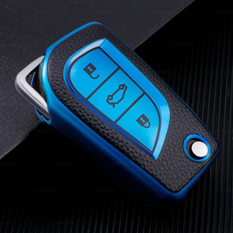 HOT Leather TPU Car Key Case Cover For BMW X1 X3 X5 X6 Series 1 2 5 7 F15 F16 E53 E70 E39 F10 F30 G30 G38 Car Key Shell