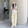Narrow version wide-leg pants women's new summer thin loose lazy style casual pants versatile and thin loose straight-leg pants