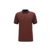 Polo Shirts Men's Red Copper Polo Collar Moderate Straight Fit 50451446-224