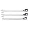 TONE RMR300 Switchable Ratchet Open End Wrench Set (3 Pieces)
