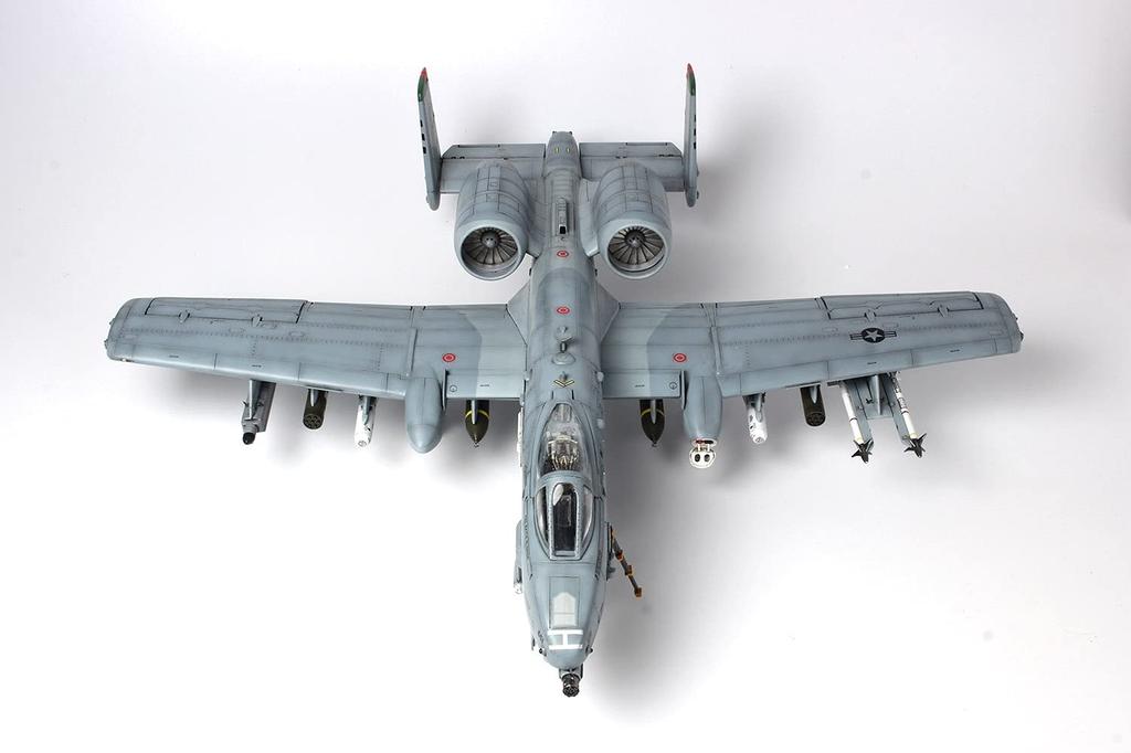 Platz/Italeri 1/48 Scale Aircraft Series U.S. Air Force Attack Aircraft A-10C Thunderbolt II Osan AFB Plastic Model Kit TPA-3