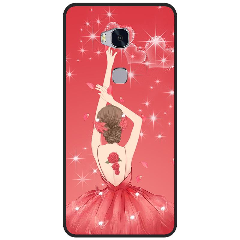 For Huawei Honor 5X Case TPU Soft Cartoon Back Cases For Huawei GR5 2016 Case Silicone Honor 5 X KIW KII L21 L22 Honor5x