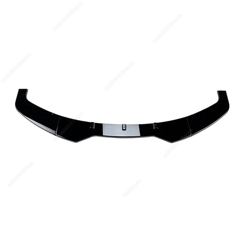 3Pcs Car Front Bumper Lip Spoiler Splitter Diffuser For BMW 3 Series F30 F31 Standard 2013-2019 Bodykits ABS Tuning Gloss Blcak