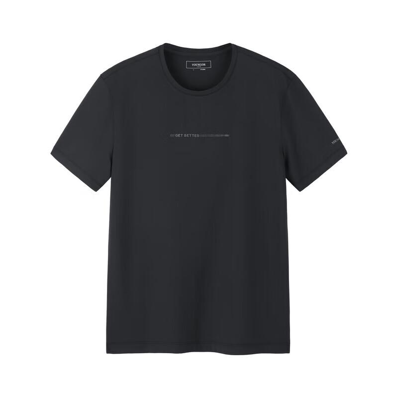 YOUNGOR Men's Short Sleeve Round Neck T-Shirt