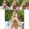 Marmots Plush Keychain With Effects For Backpack Decor