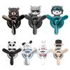 Pilot Panda Car Air Freshener Fan Accessories Aromatherapy Decoration Scent Smell Vent Clip Perfume Diffuser Fragrance Dispenser