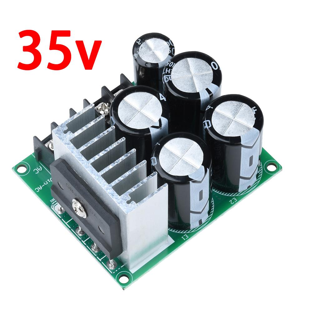 Ac 35V/50V 10A Single Power Supply Module Rectifier Filter Board Unregulated Power Supply Board 3300uf/4700uf Suitable For Audio