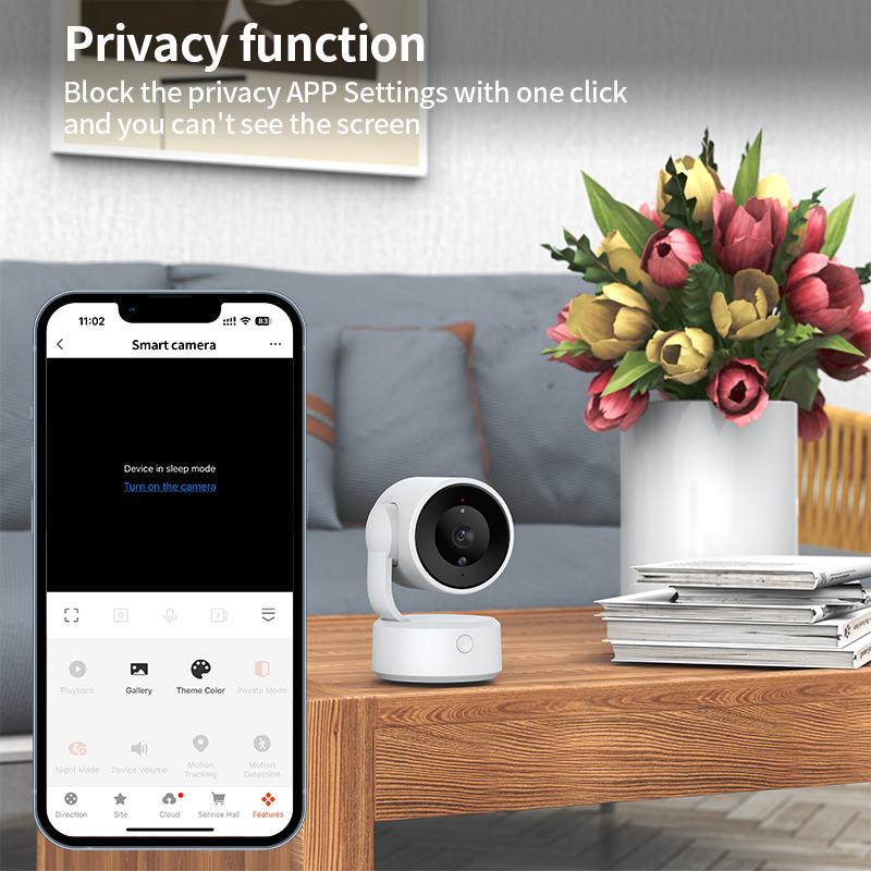Tuya Smart WIFI 360 Camera Voice Video Intercom Indoor Wireless Video Surveillance Cameras Smart Home Scene Linkage Baby Monitor