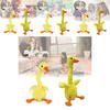 Adorable Talking Duck Plush Toy Funny Talking Neck Duck Gift For Christmas Celebration
