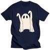 Pánská trička Retro Duch Halloween Vtipná trička Krátký rukáv Klasická trička Topy Halloween Duch Hipster Pánské tričko Nadměrné
