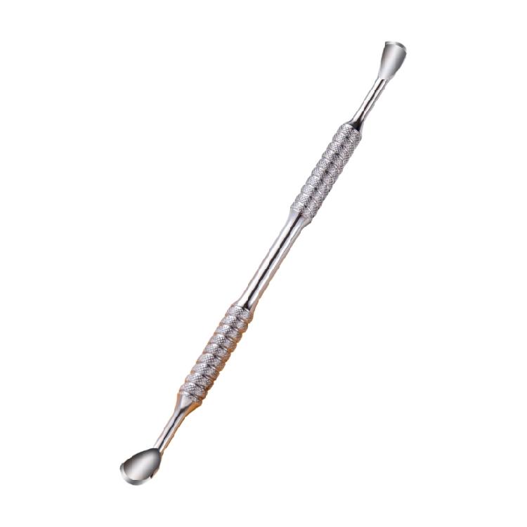 Cuticle Pusher Stainless Steel Nail Polishs Remover Metal Spatula Cuticle Pusher