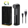 3.7V Smart Charger for Li-ion Batteries Auto-Stop Fully Charged, Fits 26650/18650/21700/16340/14500 For Flashlights E-Cigarettes