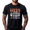 Hiss Funny Cats Kittens Rock Rockin Birthday Gifts Idea Clothing TShirt T Shirt for Men Valentines Day Gift TShirt