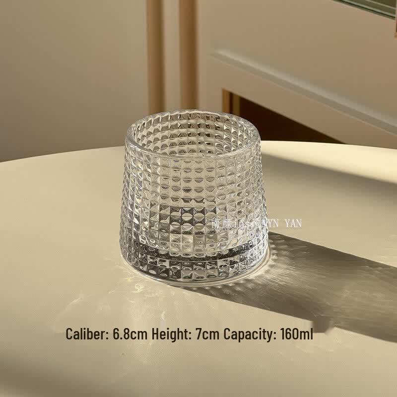 Retro Whiskey & Coffee Glass with Lid