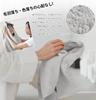 AYO Bath Set of Light Hotel Highly Low Lint Gift Set Towels, 4, Gray, Quality, Soft, 100% Cotton, Absorbent, Durable, Plain, Shedding,