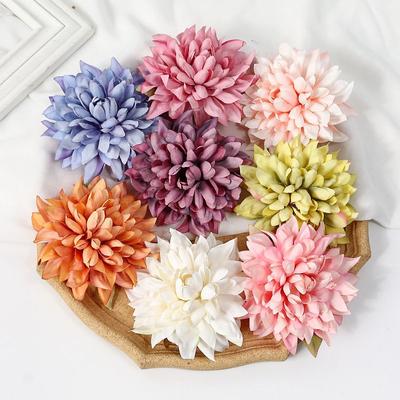 5/10 Stück Künstliche Blumen Seiden-Gerbera Weihnachtskranz Heimvase Feierliche Party-Dekoration Hochzeit Brautstrauß Kranz DIY Geschenkbox