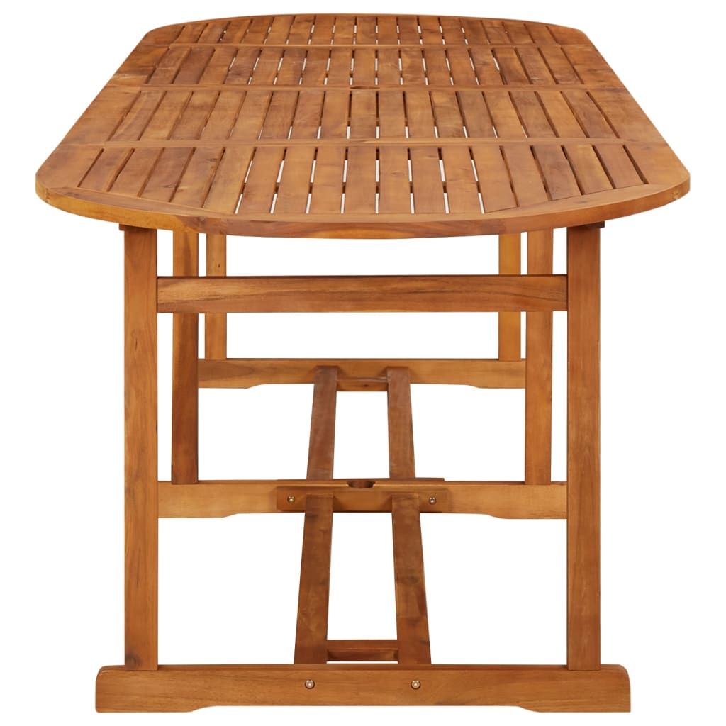 Vidaxl 13-Cz. Garden Furniture Set 280X90X75Cm Solid Acacia Wood